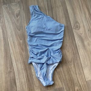 JCrew one shoulder/one piece swim suit